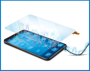觸摸屏全固側固